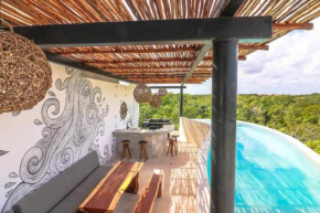 3 levels Loft in Tulum with amazing views!